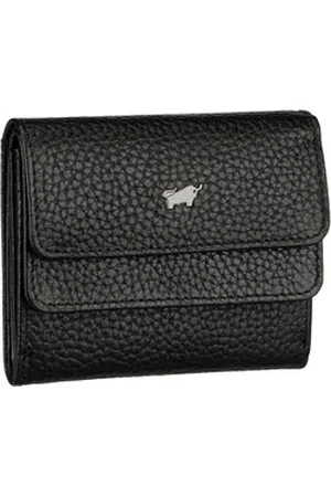 Braun büffel Hanna Coin Wallet 5Cs in Schwarz (0.2 Liter), Geldbörse