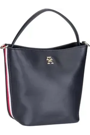 Tommy Hilfiger TH Essential SC Bucket PSP24 in Space Blue (7.1 Liter), Handtasche