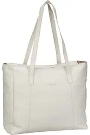 Bugatti Elsa Weekender Shopper Large in Weiß (29.6 Liter), Shopper
