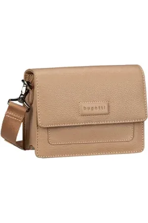 Bugatti Elsa Cross Shoulderbag Small in Sand (2.2 Liter), Umhängetasche