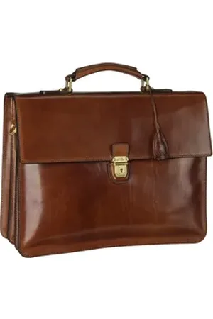 The Bridge Story Uomo 3721 in Marrone/Oro (16.1 Liter), Aktentasche