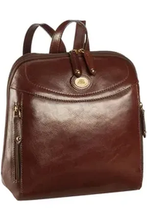 The Bridge Story Donna Damenrucksack in Braun (9.1 Liter), Rucksack / Backpack
