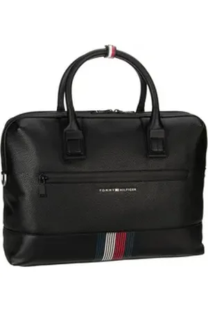 Tommy Hilfiger TH Transit Computer Bag PF24 in Black (12.3 Liter), Aktentasche