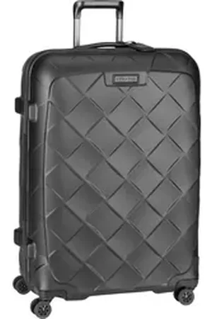Stratic Leather & More Trolley L in Matt Black (100 Liter), Koffer & Trolley