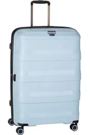 Stratic Straw+ Trolley L in Pastel Blue (105 Liter), Koffer & Trolley
