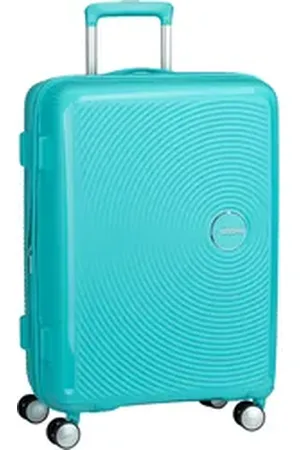 American Tourister SoundBox Spinner 67 EXP in Poolside Blue (71.5 Liter), Koffer & Trolley