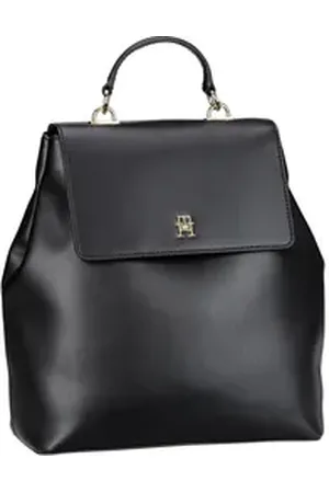 Tommy Hilfiger TH Refined Backpack PSP24 in Black (9 Liter), Rucksack / Backpack