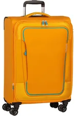 American Tourister Pulsonic Spinner 68 EXP in Sunset Yellow (64 Liter), Koffer & Trolley
