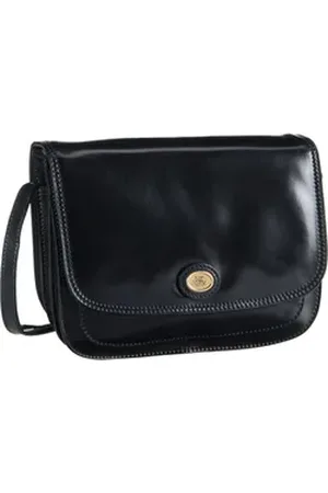 The Bridge Story Donna Schultertasche 4152 in Nero (7.1 Liter), Umhängetasche