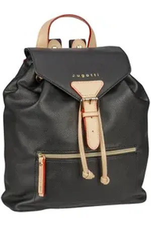 Bugatti Ella Ladies Backpack in Schwarz (10.4 Liter), Rucksack / Backpack