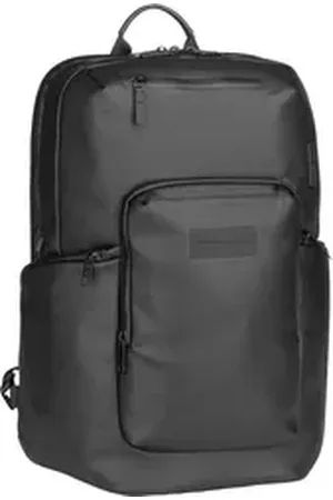 Porsche Design Urban Eco Leather Backpack M2 in Black (24.1 Liter), Rucksack / Backpack