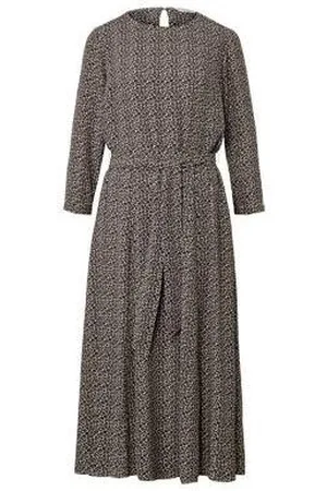 Tchibo Bedrucktes Webkleid - Schwarz - Gr.: 36