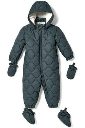 Tchibo Baby-Winteroverall - Weiss - Kinder - Gr.: 50/56