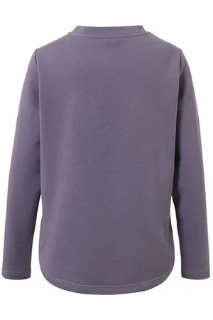 Tchibo Lounge-Sweatshirt - Damen - Gr. S - lila