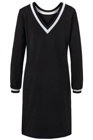 Tchibo Interlock-Kleid - Damen - Gr. M - schwarz