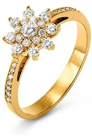 Tchibo 585 -Ring mit 31 Brillanten - Gr. 17