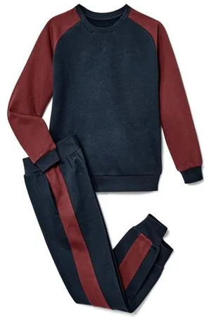 Tchibo Kinder-Sweat-Kombi - Gr. 110/116 - dunkelblau