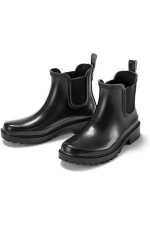 Tchibo Regenstiefeletten - Damen - Gr. 38 - schwarz