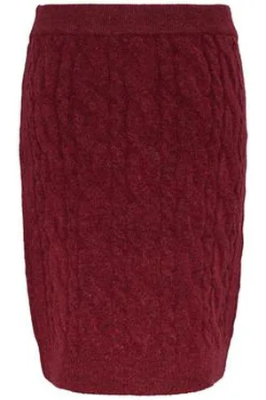 Tchibo Strickrock - Damen - Gr. XS - rot