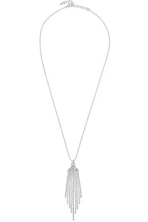 Tchibo Kette Sparkle Fringes - silber