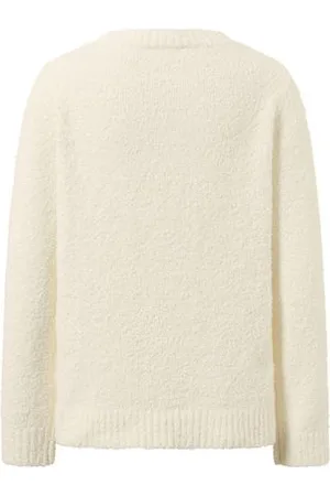 Tchibo Kuschel-Sweater - Damen - Gr. L - weiß