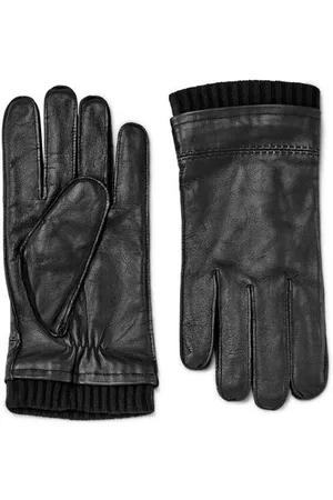 Tchibo Lederhandschuhe - Herren - Gr. 8,5 - schwarz