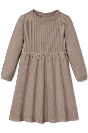 Tchibo Kleinkind-Merino-Strickkleid - Mädchen - Gr. 86/92