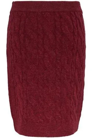 Tchibo Strickrock - Damen - Gr. L - rot