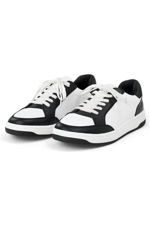 Tchibo Leder-Sneaker - Damen - Gr. 42 - schwarz
