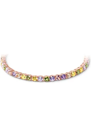 Tchibo 925 Silber Armband Tennis Multicolor