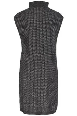 Tchibo Strickkleid - Damen - Gr. L - grau