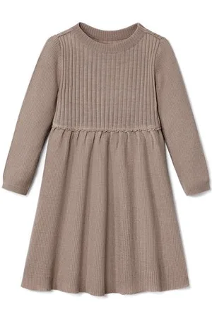 Tchibo Kleinkind-Merino-Strickkleid - Mädchen - Gr. 98/104