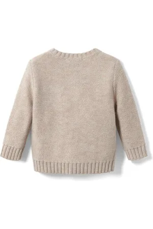 Tchibo Baby-Grobstrickjacke mit RWS-Wolle - Herren - Gr. 98/104