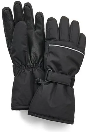 Tchibo Kinder-Ski-und-Winterhandschuhe - Mädchen - Gr. 146/152 - schwarz