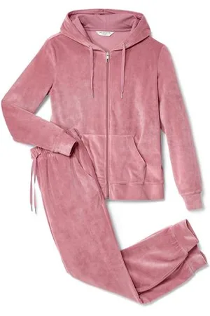 Tchibo Nicki-Hausanzug - Damen - Gr. L - rosé