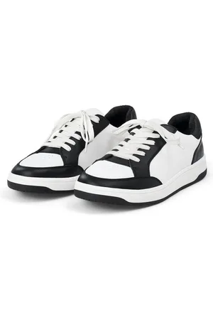 Tchibo Leder-Sneaker - Damen - Gr. 40 - schwarz