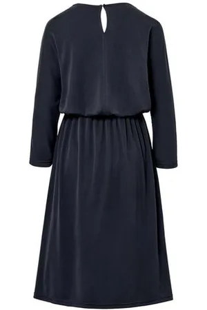 Tchibo Piqué-Jerseykleid - Damen - Gr. M - dunkelblau