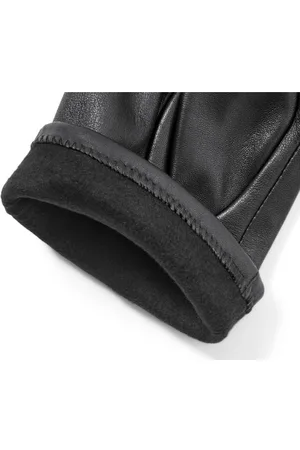 Tchibo Lederhandschuhe - Damen - Gr. 7 - schwarz