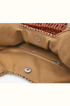 Tchibo Bast-Shopper - hellblau