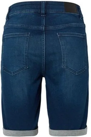 Tchibo Bermuda-Jeans ‒ Fit »Lea« - Damen - Gr. 38 - dunkelblau