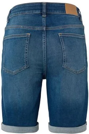Tchibo Bermuda-Jeans ‒ Fit »Lea« - Damen - Gr. 48 - dunkelblau
