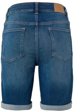 Tchibo Bermuda-Jeans ‒ Fit »Lea« - Damen - Gr. 46 - dunkelblau