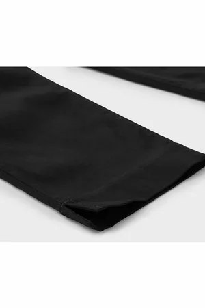 Tchibo 3/4-Bengalin-Hose - Damen - Gr. 48 - schwarz