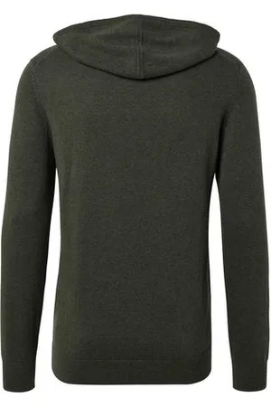 Tchibo Strick-Hoodie - Herren - Gr. L - khaki