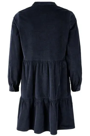 Tchibo Cordkleid - Damen - Gr. 38 - dunkelblau