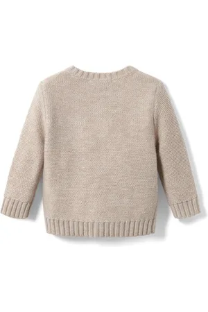Tchibo Baby-Grobstrickjacke mit RWS-Wolle - Newborn - Gr. 50/56