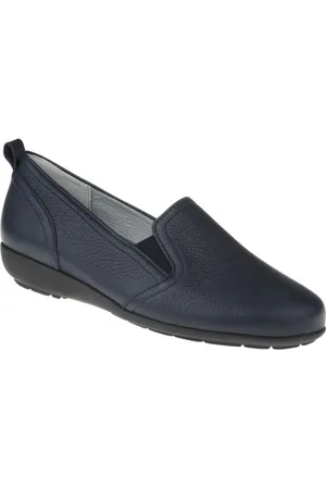 tessamino Tessamino | Damen Slipper | Hirschleder | Weite H | herausnehmbares Memo-Latex Fußbett