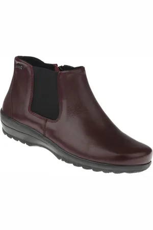 tessamino Tessamino | Damen Stiefeletten | Rindsleder | Weite H & K | wechselbares Fußbett mit Warmfutterüberzug