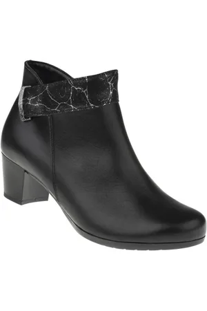 tessamino Tessamino | Damen Stiefeletten | Rindsleder | Weite H | festes Fußbett mit Warmfutterüberzug