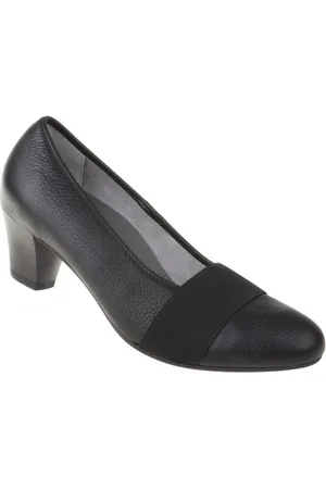 tessamino Tessamino | Damen Pumps | Hirschleder | Weite H | wechselbares Fußbett mit Microfaserüberzug